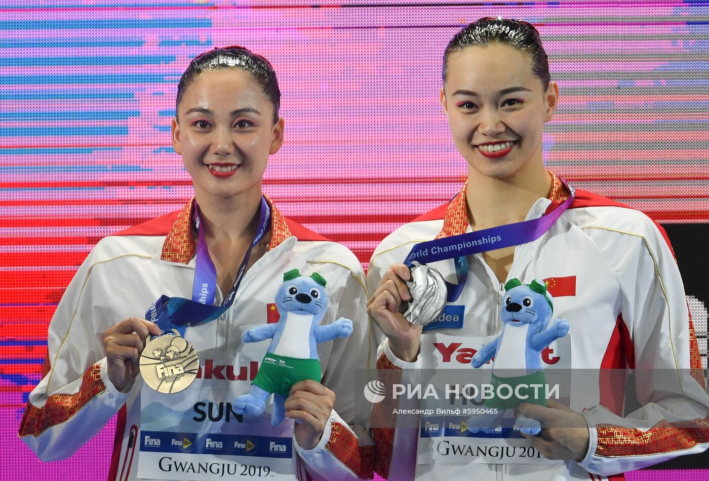 Чемпионат мира FINA 2019. Синхронное плавание. Дуэт. Произвольная программа