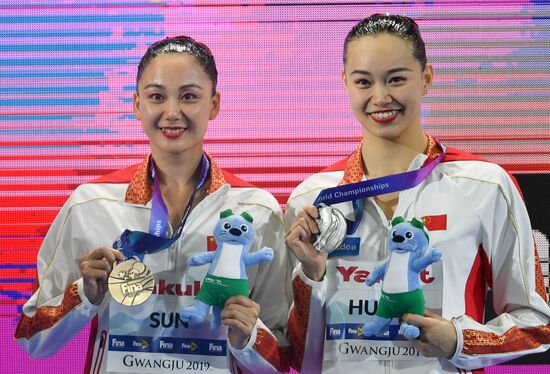 Чемпионат мира FINA 2019. Синхронное плавание. Дуэт. Произвольная программа