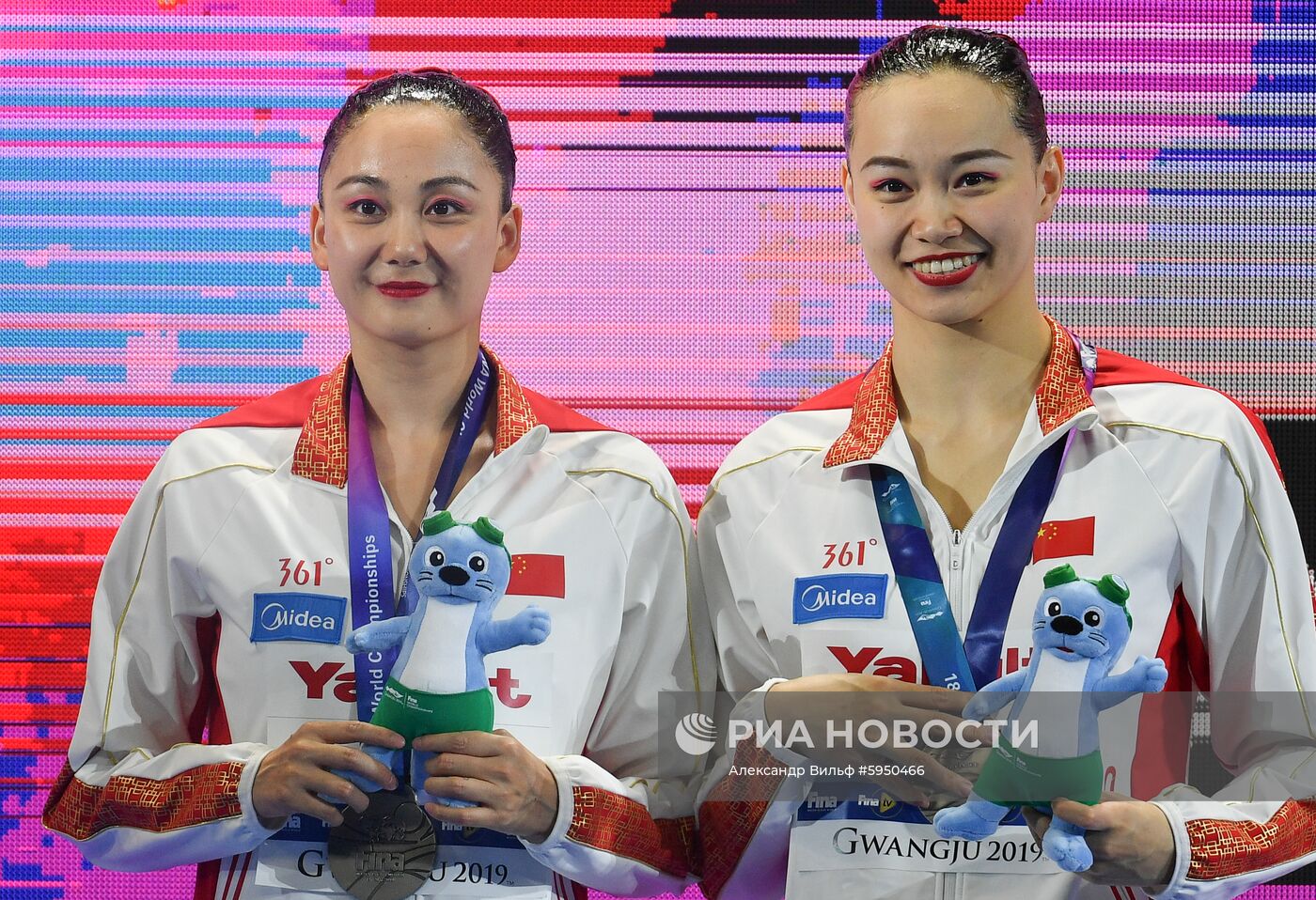 Чемпионат мира FINA 2019. Синхронное плавание. Дуэт. Произвольная программа