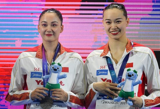 Чемпионат мира FINA 2019. Синхронное плавание. Дуэт. Произвольная программа