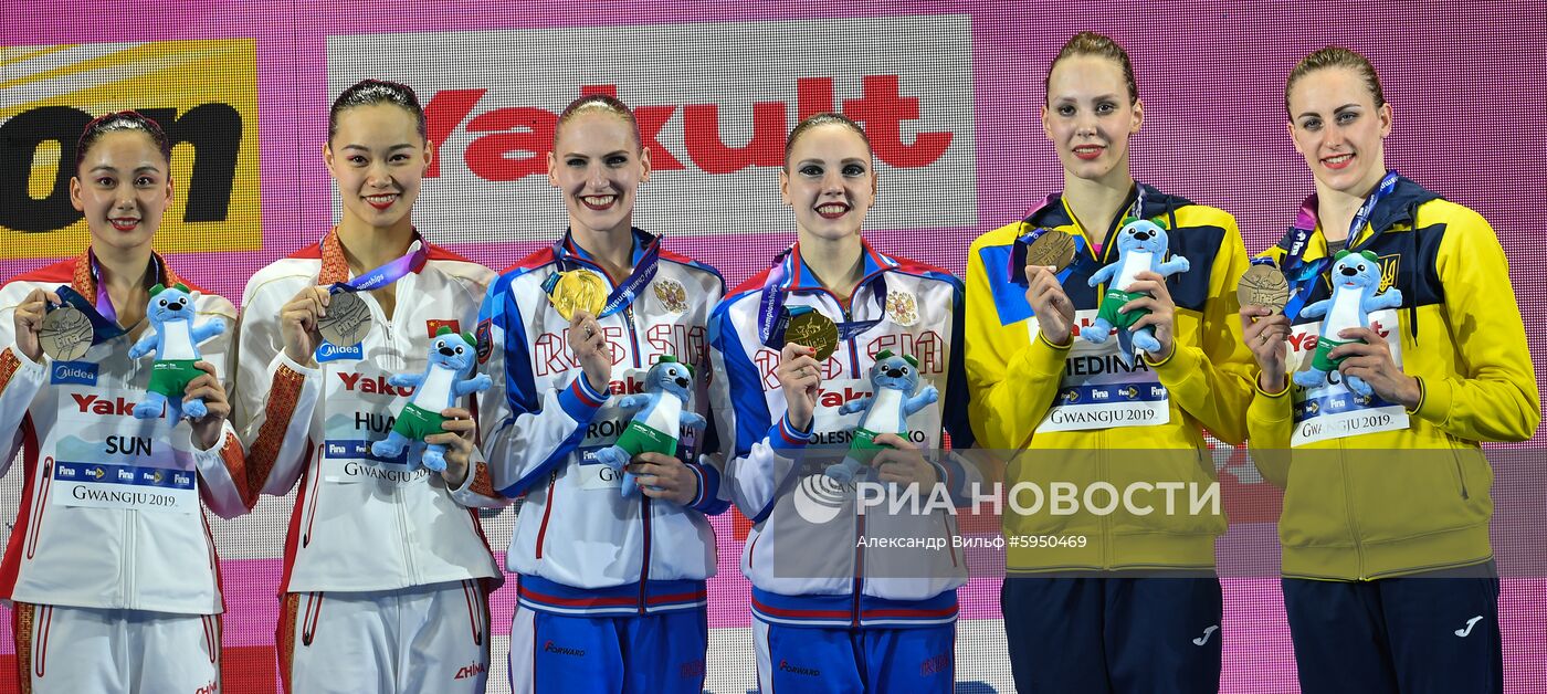 Чемпионат мира FINA 2019. Синхронное плавание. Дуэт. Произвольная программа