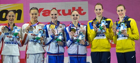 Чемпионат мира FINA 2019. Синхронное плавание. Дуэт. Произвольная программа