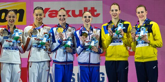 Чемпионат мира FINA 2019. Синхронное плавание. Дуэт. Произвольная программа