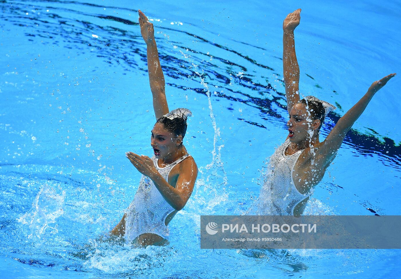 Чемпионат мира FINA 2019. Синхронное плавание. Дуэт. Произвольная программа