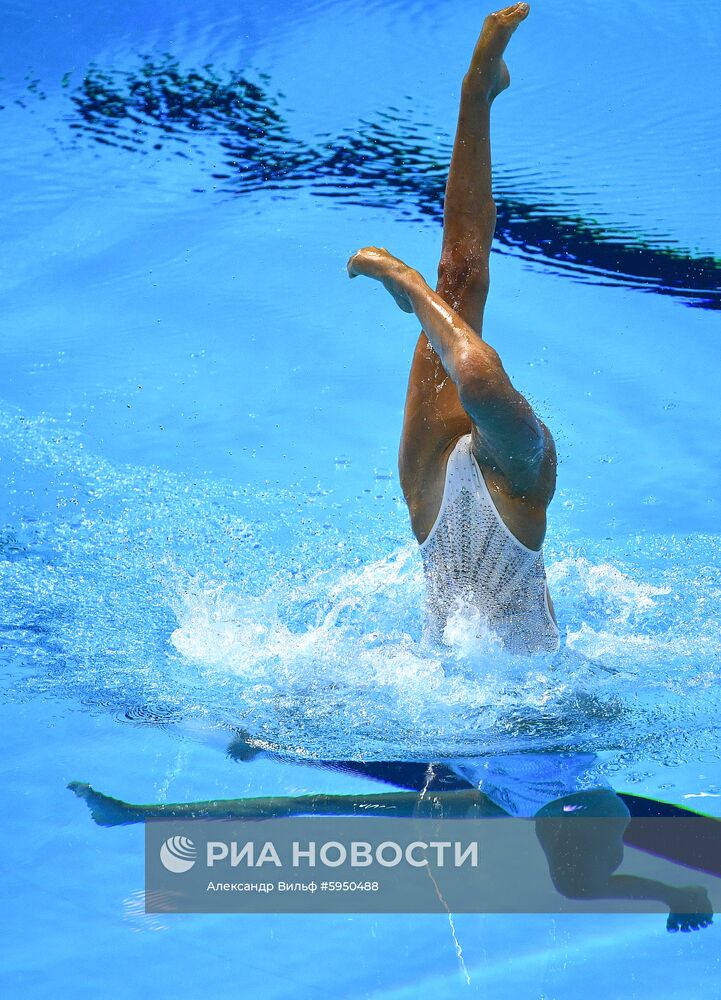 Чемпионат мира FINA 2019. Синхронное плавание. Дуэт. Произвольная программа