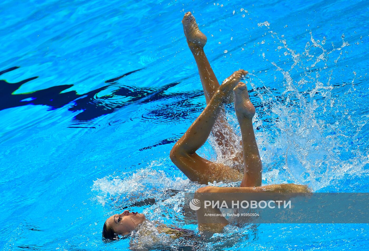 Чемпионат мира FINA 2019. Синхронное плавание. Дуэт. Произвольная программа