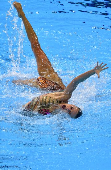 Чемпионат мира FINA 2019. Синхронное плавание. Дуэт. Произвольная программа