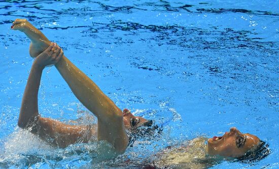 Чемпионат мира FINA 2019. Синхронное плавание. Дуэт. Произвольная программа