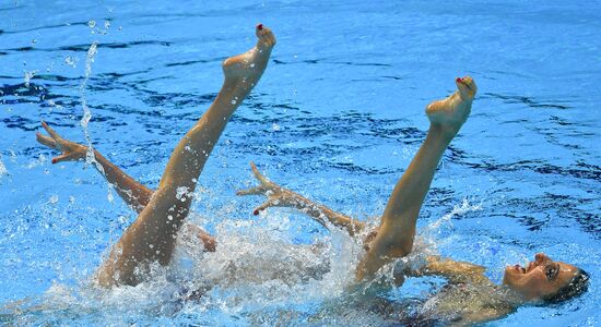 Чемпионат мира FINA 2019. Синхронное плавание. Дуэт. Произвольная программа