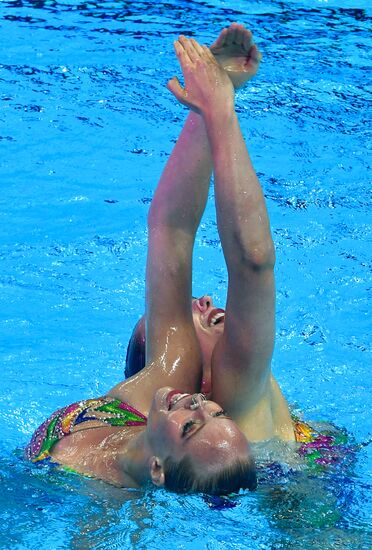 Чемпионат мира FINA 2019. Синхронное плавание. Дуэт. Произвольная программа