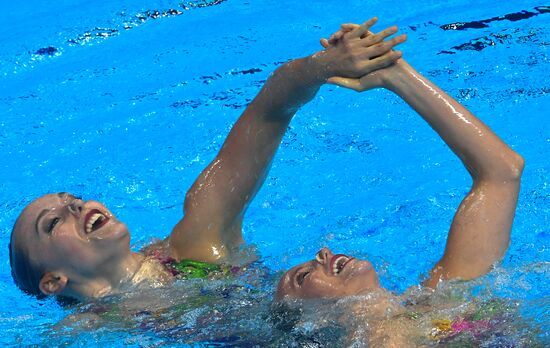 Чемпионат мира FINA 2019. Синхронное плавание. Дуэт. Произвольная программа