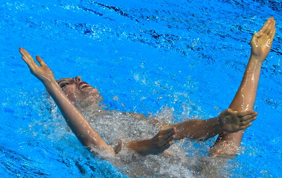 Чемпионат мира FINA 2019. Синхронное плавание. Дуэт. Произвольная программа