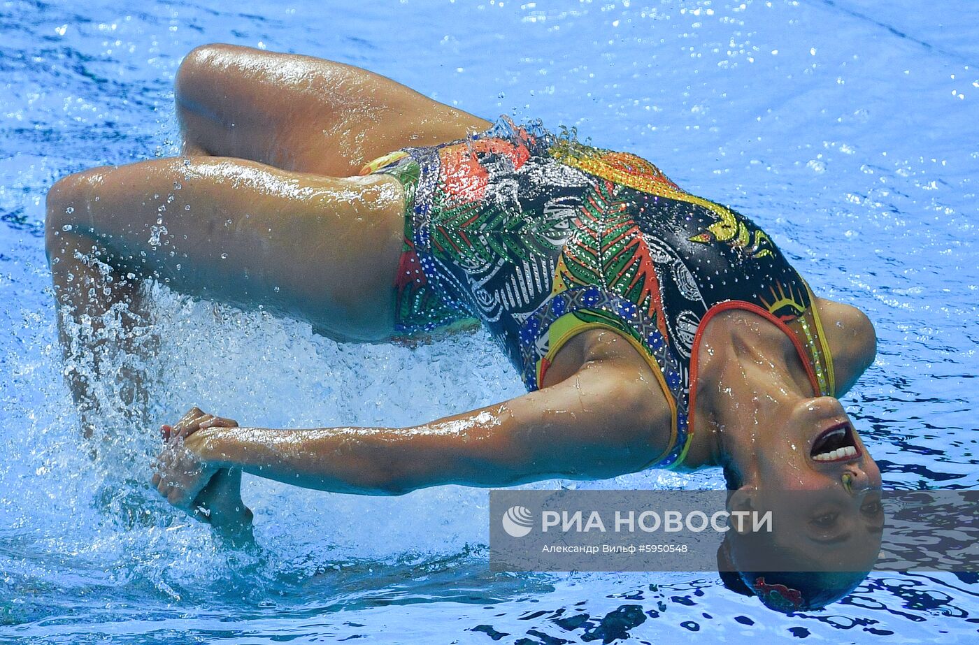 Чемпионат мира FINA 2019. Синхронное плавание. Дуэт. Произвольная программа