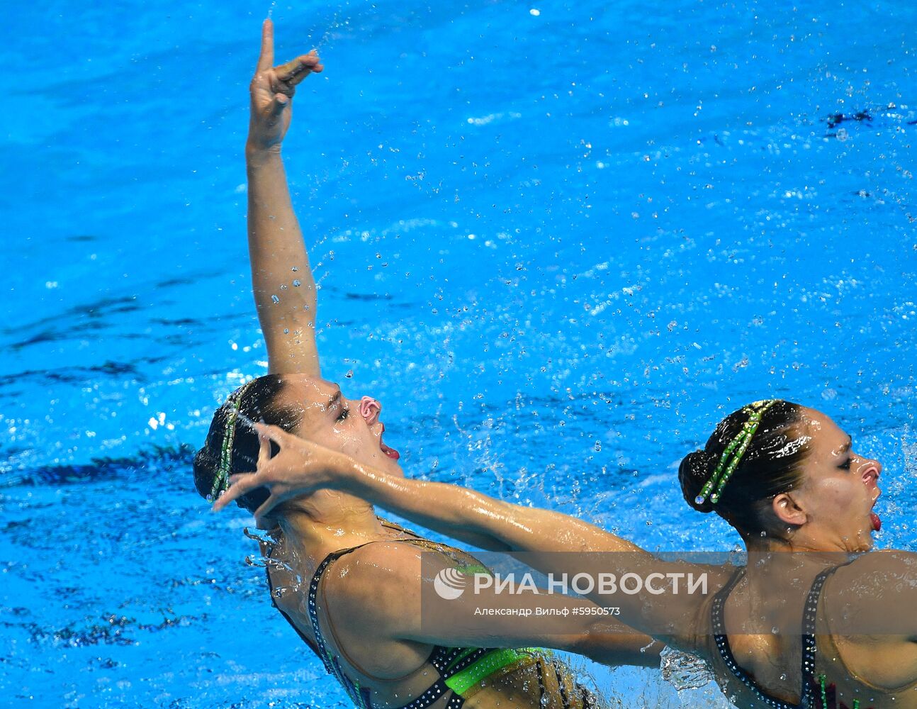 Чемпионат мира FINA 2019. Синхронное плавание. Дуэт. Произвольная программа