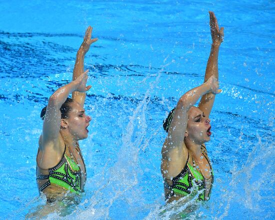 Чемпионат мира FINA 2019. Синхронное плавание. Дуэт. Произвольная программа