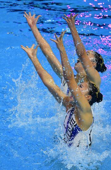 Чемпионат мира FINA 2019. Синхронное плавание. Дуэт. Произвольная программа