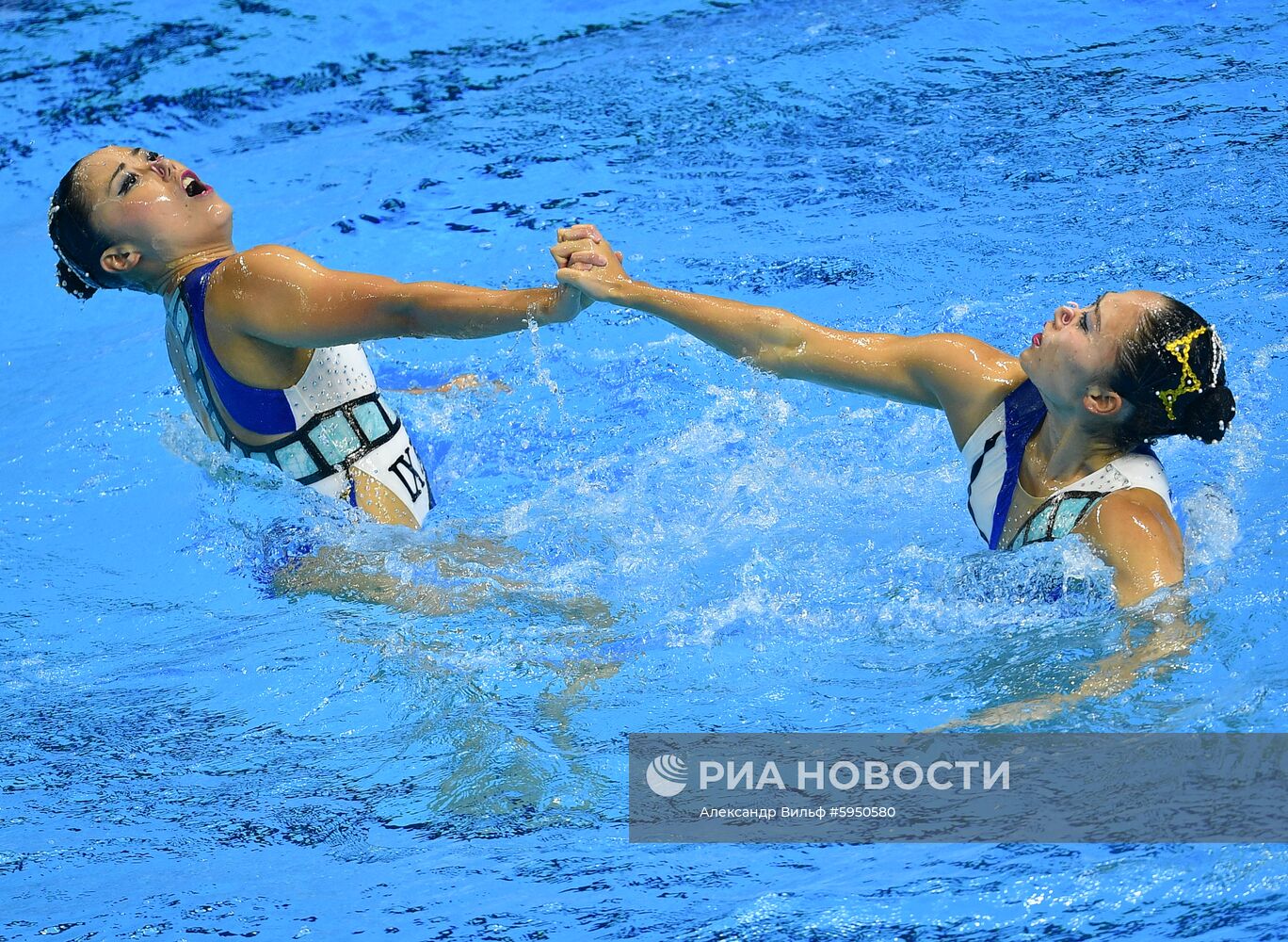 Чемпионат мира FINA 2019. Синхронное плавание. Дуэт. Произвольная программа