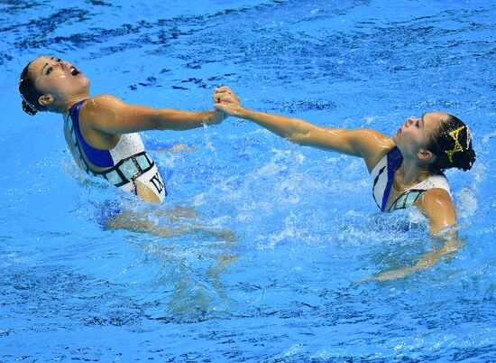 Чемпионат мира FINA 2019. Синхронное плавание. Дуэт. Произвольная программа