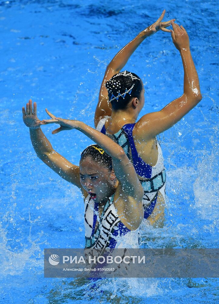 Чемпионат мира FINA 2019. Синхронное плавание. Дуэт. Произвольная программа