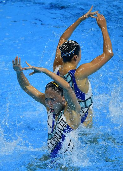 Чемпионат мира FINA 2019. Синхронное плавание. Дуэт. Произвольная программа