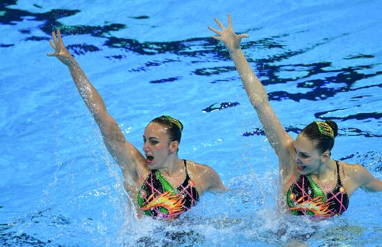 Чемпионат мира FINA 2019. Синхронное плавание. Дуэт. Произвольная программа