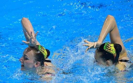 Чемпионат мира FINA 2019. Синхронное плавание. Дуэт. Произвольная программа