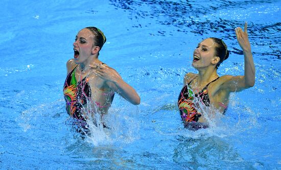 Чемпионат мира FINA 2019. Синхронное плавание. Дуэт. Произвольная программа
