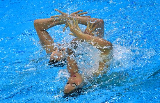 Чемпионат мира FINA 2019. Синхронное плавание. Дуэт. Произвольная программа