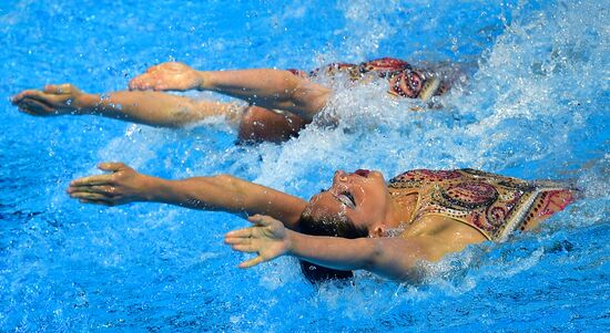 Чемпионат мира FINA 2019. Синхронное плавание. Дуэт. Произвольная программа