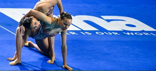 Чемпионат мира FINA 2019. Синхронное плавание. Дуэт. Произвольная программа