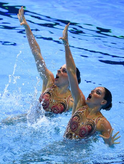 Чемпионат мира FINA 2019. Синхронное плавание. Дуэт. Произвольная программа