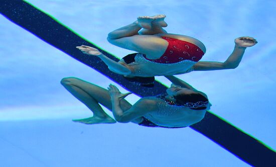 Чемпионат мира FINA 2019. Синхронное плавание. Дуэт. Произвольная программа