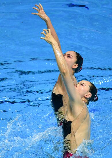 Чемпионат мира FINA 2019. Синхронное плавание. Дуэт. Произвольная программа
