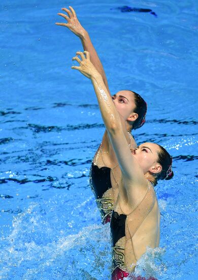 Чемпионат мира FINA 2019. Синхронное плавание. Дуэт. Произвольная программа