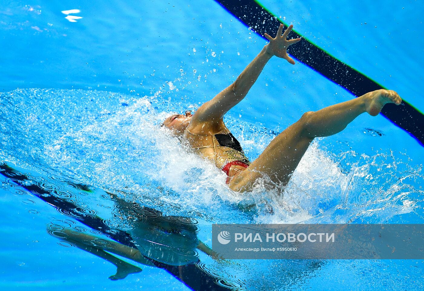 Чемпионат мира FINA 2019. Синхронное плавание. Дуэт. Произвольная программа