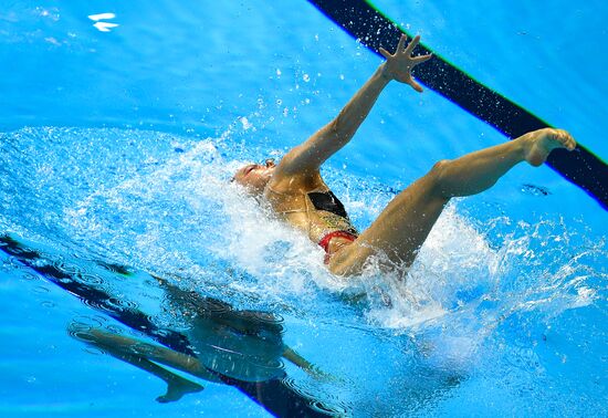 Чемпионат мира FINA 2019. Синхронное плавание. Дуэт. Произвольная программа