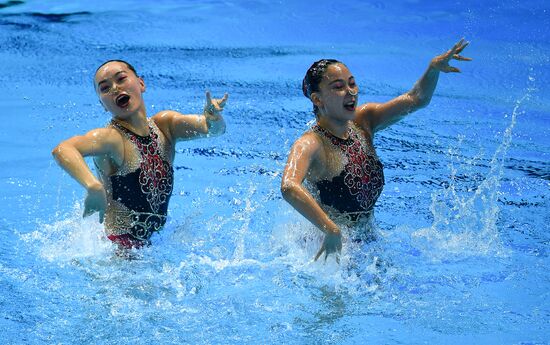 Чемпионат мира FINA 2019. Синхронное плавание. Дуэт. Произвольная программа