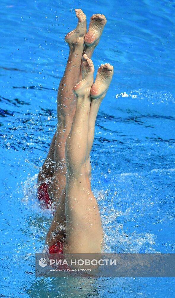 Чемпионат мира FINA 2019. Синхронное плавание. Дуэт. Произвольная программа