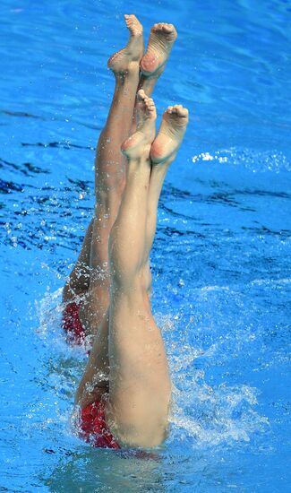 Чемпионат мира FINA 2019. Синхронное плавание. Дуэт. Произвольная программа