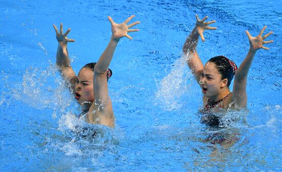 Чемпионат мира FINA 2019. Синхронное плавание. Дуэт. Произвольная программа