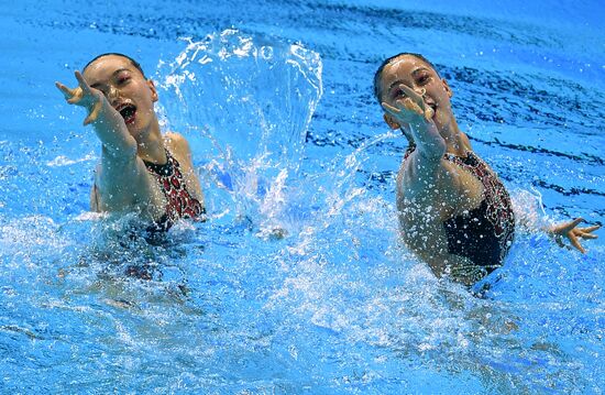 Чемпионат мира FINA 2019. Синхронное плавание. Дуэт. Произвольная программа
