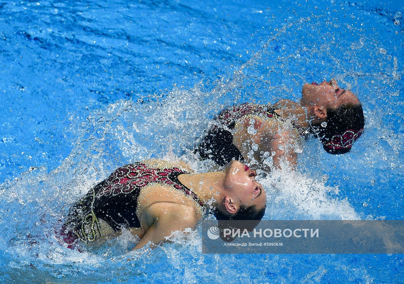 Чемпионат мира FINA 2019. Синхронное плавание. Дуэт. Произвольная программа