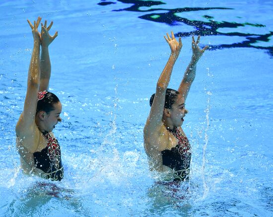 Чемпионат мира FINA 2019. Синхронное плавание. Дуэт. Произвольная программа