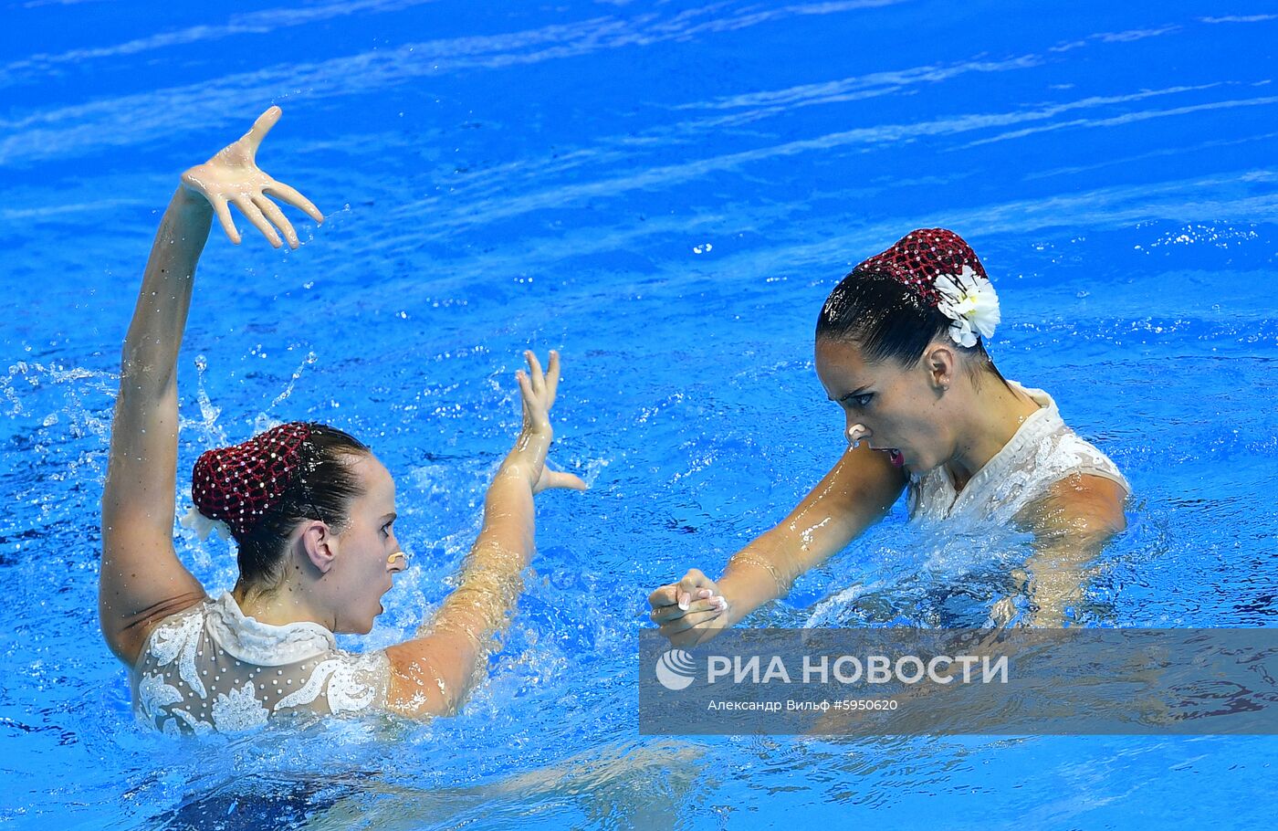 Чемпионат мира FINA 2019. Синхронное плавание. Дуэт. Произвольная программа