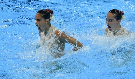 Чемпионат мира FINA 2019. Синхронное плавание. Дуэт. Произвольная программа