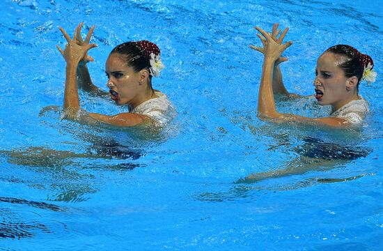 Чемпионат мира FINA 2019. Синхронное плавание. Дуэт. Произвольная программа
