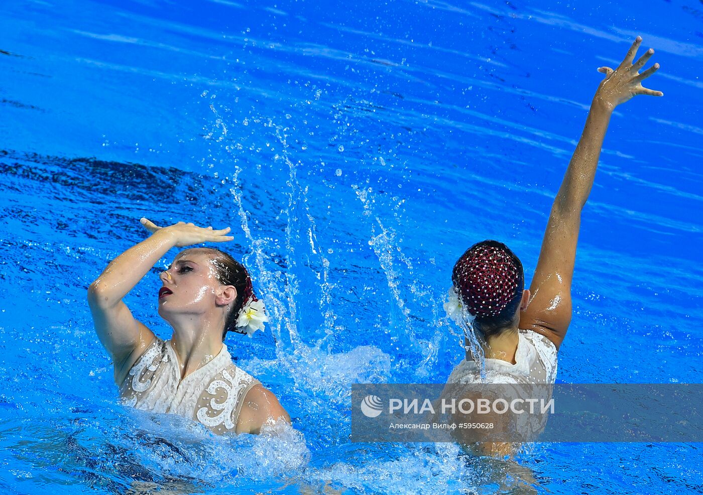 Чемпионат мира FINA 2019. Синхронное плавание. Дуэт. Произвольная программа