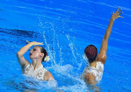 Чемпионат мира FINA 2019. Синхронное плавание. Дуэт. Произвольная программа