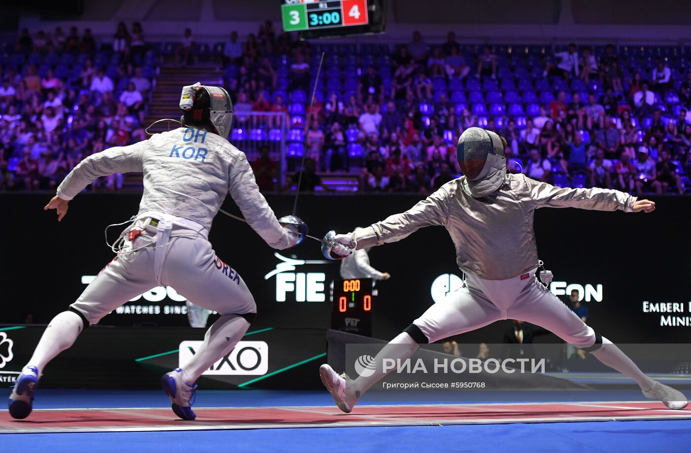 Фехтование. Чемпионат мира. Четвертый день