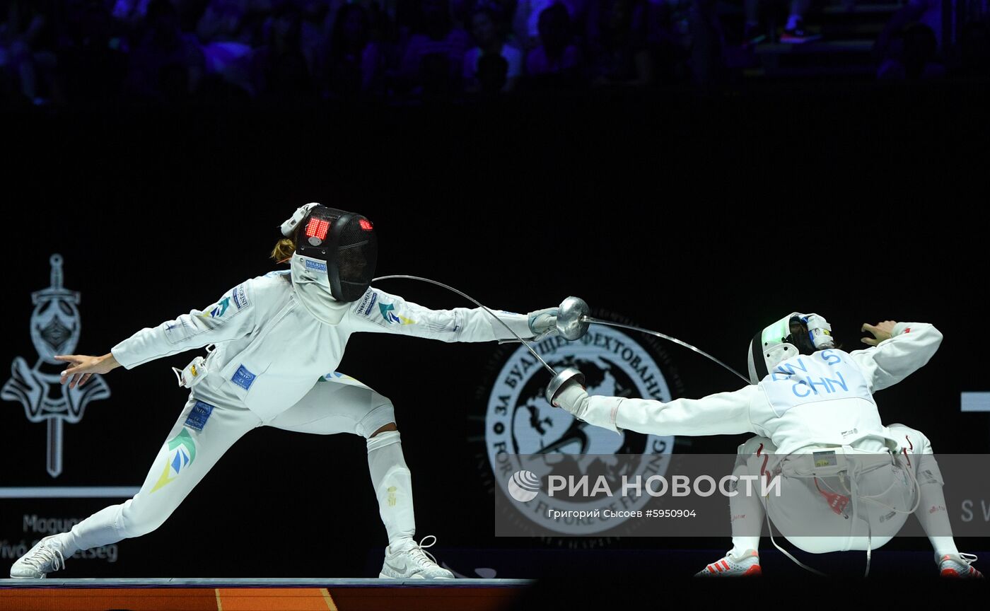 Фехтование. Чемпионат мира. Четвертый день